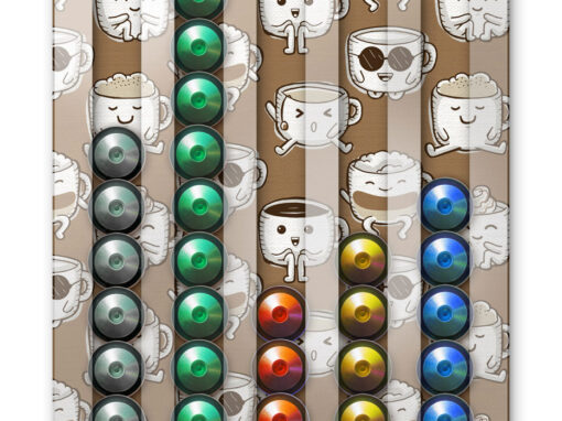 Coffee Frame – 50 Capsules – Frameless Brown Coffee Frame – 50 Capsules – Frameless Brown